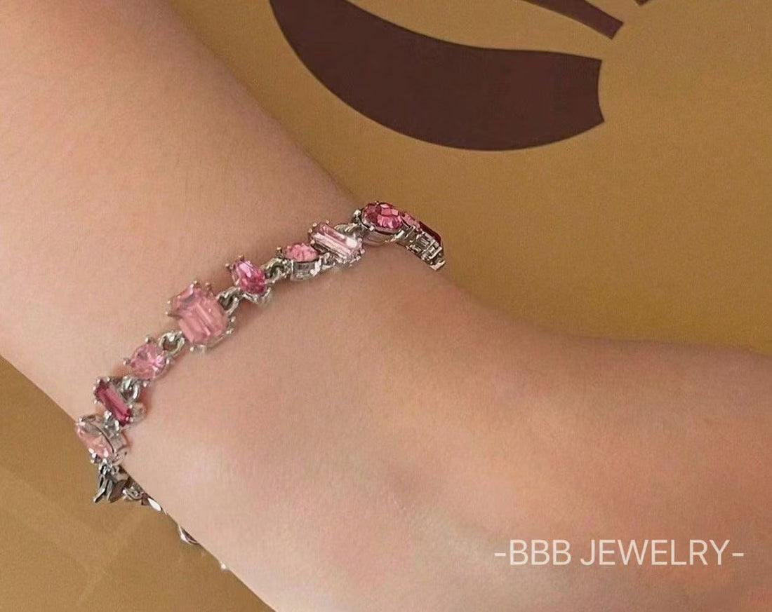 Barbie Pink Sweet Zircon Necklace